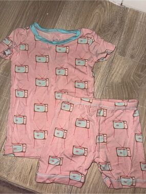 Kickee Pants Bamboo Short Set 2T
